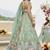 Lime Green embroidered Designer Lehenga Choli with dupatta