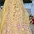 Yellow Embroidered Designer Lehenga choli set with sweetheart neckline