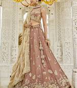 Beige Heritage Lehenga Set