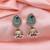 Rama green color fashion earrings