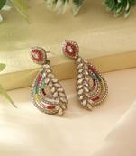 Multi color fashion earrings