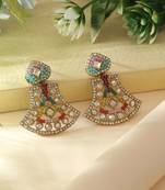 Multi color fashion earrings