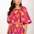 Marseille dress multicolour printed pure cotton midi dress