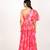Prague dress pink printed pure cotton maxi dress