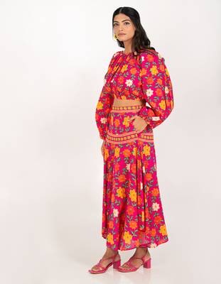 Malta set multicolour printed pure cotton coord set 2