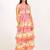 Bali dress pink printed pure cotton halter dress