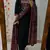 Floral embroidered round neck  cotton kurta trosuer & dupatta set