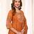 Orange Color Embroidery Thread With Hand Work Viscose Roman Silk Kurta pant Set