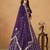 Purple Art Silk Heavy Thread Embroidery Gota Work Lehenga Choli