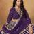 Purple Art Silk Heavy Thread Embroidery Gota Work Lehenga Choli