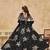 Black Art Silk Heavy Thread Embroidery with Sequins Work Lehenga Choli