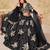 Black Art Silk Heavy Thread Embroidery with Sequins Work Lehenga Choli