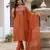 Orange Color Embroidery Sequins with Hand Work Viscose Silk Kurta Pent Set