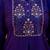 Blue Color Embroidery Sequins with Hand Work Viscose Silk Kurta pant Set
