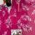 magenta pink floral print kurta set with wide-leg pants and dupatta