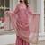 blush pink embroidered sharara suit