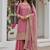 blush pink embroidered sharara suit