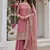 blush pink embroidered sharara suit