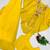 mustard embroidered kaftan set