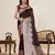 maroon art silk woven kanjivaram silk saree with blouses