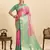 pink art silk woven kanjivaram silk saree with blouses