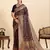 purple art silk woven kanjivaram silk saree with blouses