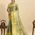 parrot green art silk woven kanjivaram silk saree with blouses