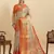 red art silk woven kanjivaram silk saree with blouses