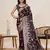 purple art silk woven kanjivaram silk saree with blouses