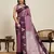 purple art silk woven kanjivaram silk saree with blouses