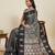 black art silk woven kanjivaram silk saree with blouses