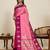 pink art silk woven kanjivaram silk saree with blouses