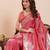 pink art silk woven kanjivaram silk saree with blouses