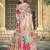beige printed pure cotton beige saree with blouse