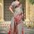 grey printed pure cotton grey saree with blouse