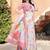 white printed pure cotton white saree with blouse