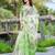 light_green printed pure cotton light green saree with blouse