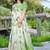 light_green printed pure cotton light green saree with blouse