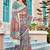 multicolor printed pure cotton multicolor saree with blouse
