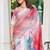 multicolor printed pure cotton multicolor saree with blouse