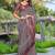 multicolor printed pure cotton multicolor saree with blouse