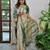 beige printed pure cotton beige saree with blouse