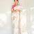 white printed pure cotton white saree with blouse