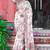 multicolor printed pure cotton multicolor saree with blouse