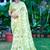 light_green printed pure cotton light green saree with blouse