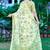 light_green printed pure cotton light green saree with blouse