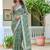light_green printed pure cotton light green saree with blouse