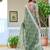light_green printed pure cotton light green saree with blouse