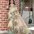 Beige pure cotton printed printed saree with blouses