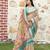 Multicolor pure cotton printed printed saree with blouses